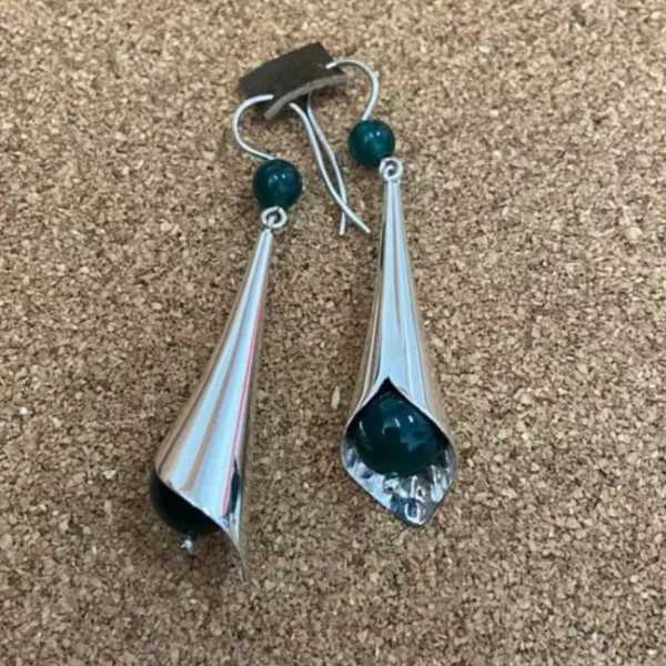Boucles d’Oreilles Touareg en Argent Massif