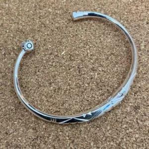 Bracelet Touareg Mixte en Argent Massif – Gravures Traditionnelles
