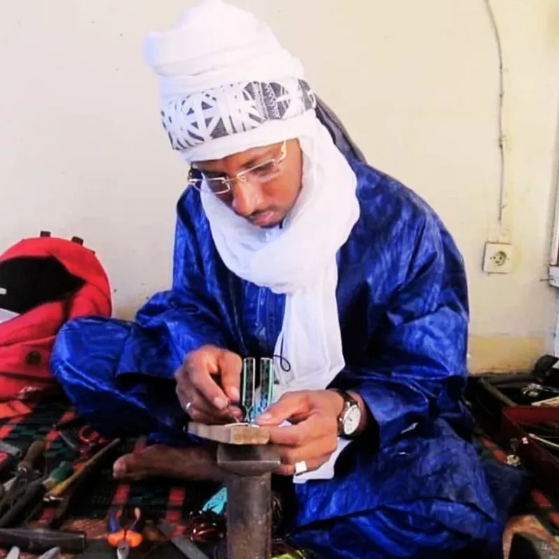 Mohamed Adiriz – Artisan Bijoutier Touareg